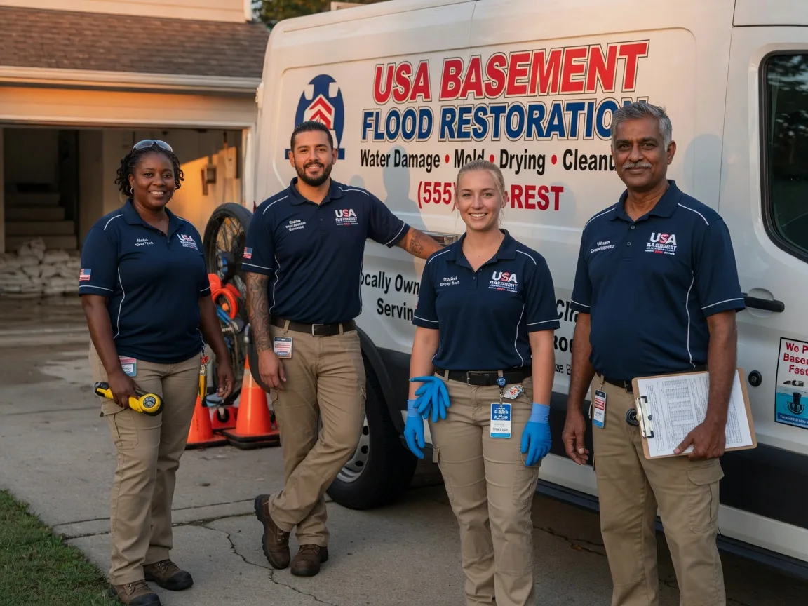 Basement Flood Cleanup company in Fellows, CA