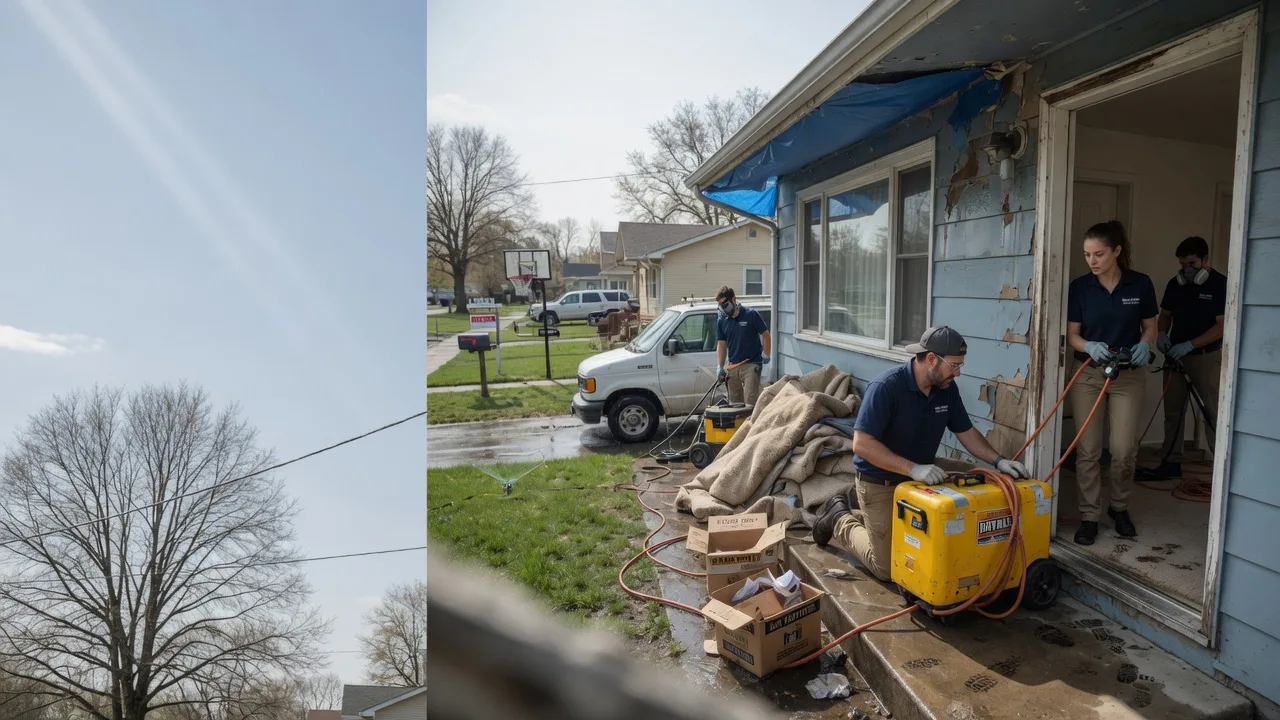 Basement Flood Cleanup in Fellows, CA near me